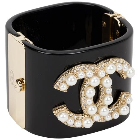 chanel cc logo bracelet|Chanel logo black and white.